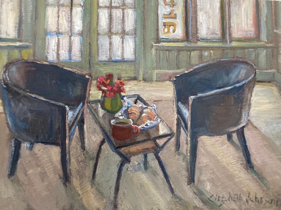 Breakfast in the Gallery