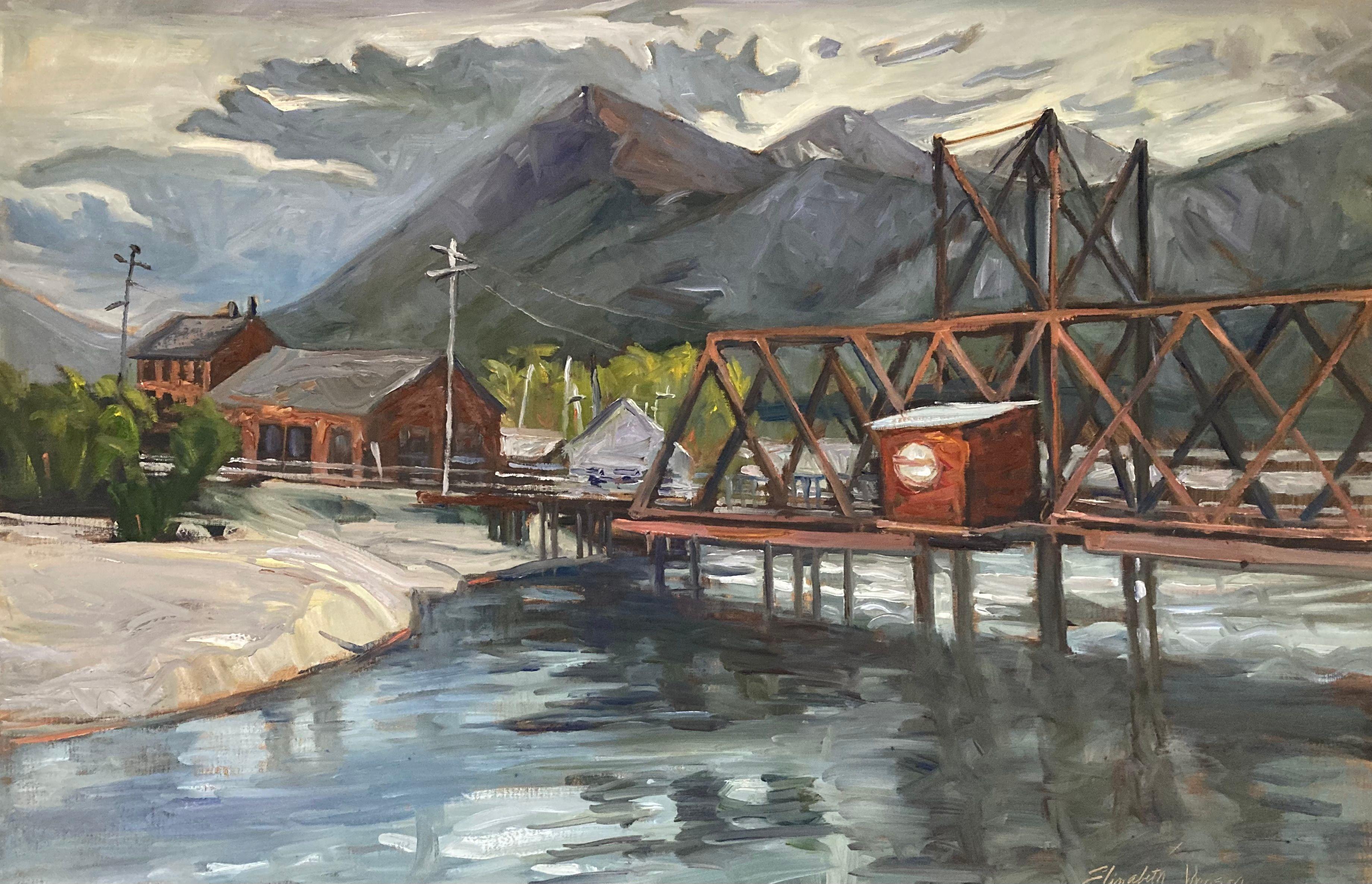 Iron Bridge at Carcross, Yukon-pic